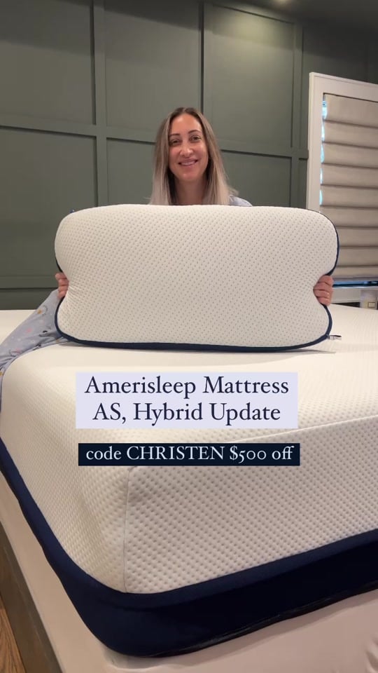 Update: our obsession continues! It has now been a couple of weeks since we received our @amerisleep AS5 Hybrid mattress, and we are still absolutely in awe of how incredible it is! I have not experienced any discomfort while sleeping, and I no longer wake up feeling restless.Fast and free shipping, 100-night, risk-free sleep trial, easy and free returns, 20-year warranty and it’s made right here in the USA.If you're looking for a new mattress l, you got to check out Amerisleep!You will not regret it.
